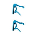 thumbnail image 1 of Langgg Guitar Streamlined Aluminum Guitar String Clip Clamp with Stainless Spring Silicone Handle blue 2Set, 1 of 6