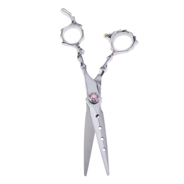 Tijeras de peluquería Tijeras de corte Maquinillas de afeitar de peluquería - , 17.5cm Yuyangstore Salon Tijeras de corte de cabello