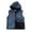 Blue, variant on Gyratedream Boys Girls Winter Hooded Puffer Vest Padded with Fleece Lightweight Sleeveless Warm Jacket Waistcoat