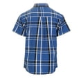 thumbnail image 2 of Gioberti Boys Casual Plaid Checkered Short Sleeve Button Down Shirt, 2 of 3