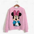 thumbnail image 3 of Sudaderas de mujer 2024, suéteres de punto de cuello redondo coreanos dulces, sudaderas holgadas de otoño de Disney Mickey Mouse, ropa de mujer con estampado 3D, 3 of 5
