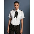 thumbnail image 3 of Premier Womens Short Sleeve Pilot Blouse/Plain Work Shirt, 3 of 5