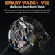 thumbnail image 3 of V69 1.85-inch HD Screen Smart Watch IP68 Waterproof Multi-Sports Fitness Watch Monitoring, 3 of 5