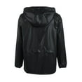 thumbnail image 4 of COOFANDY Mens Rain Jacket Packable Rain Jacket Lightweight Waterproof Raincoat with Hood Outdoor Rain Gear Travel Hiking Cycling, 4 of 13