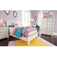 thumbnail image 2 of Signature Design by Ashley Traditional Paxberry Full Panel Headboard, Whitewash, 2 of 6