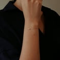 thumbnail image 6 of 2 Circles Bracelet in 14K Solid Gold for Women, 6 of 8