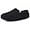 Black, variant on Women's Fuzzy Teddy Slippers Lightweight Memory Foam Indoor House Shoes