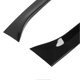 thumbnail image 1 of 1 Pair Left Right ABS Car Light Eyebrow Headlight Eyelid Decal Cover Replacement for B7 2010‑2014Carbon Fiber Style, 1 of 3