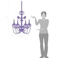 thumbnail image 2 of Baroque Chandelier Wall Art Decal, 2 of 4