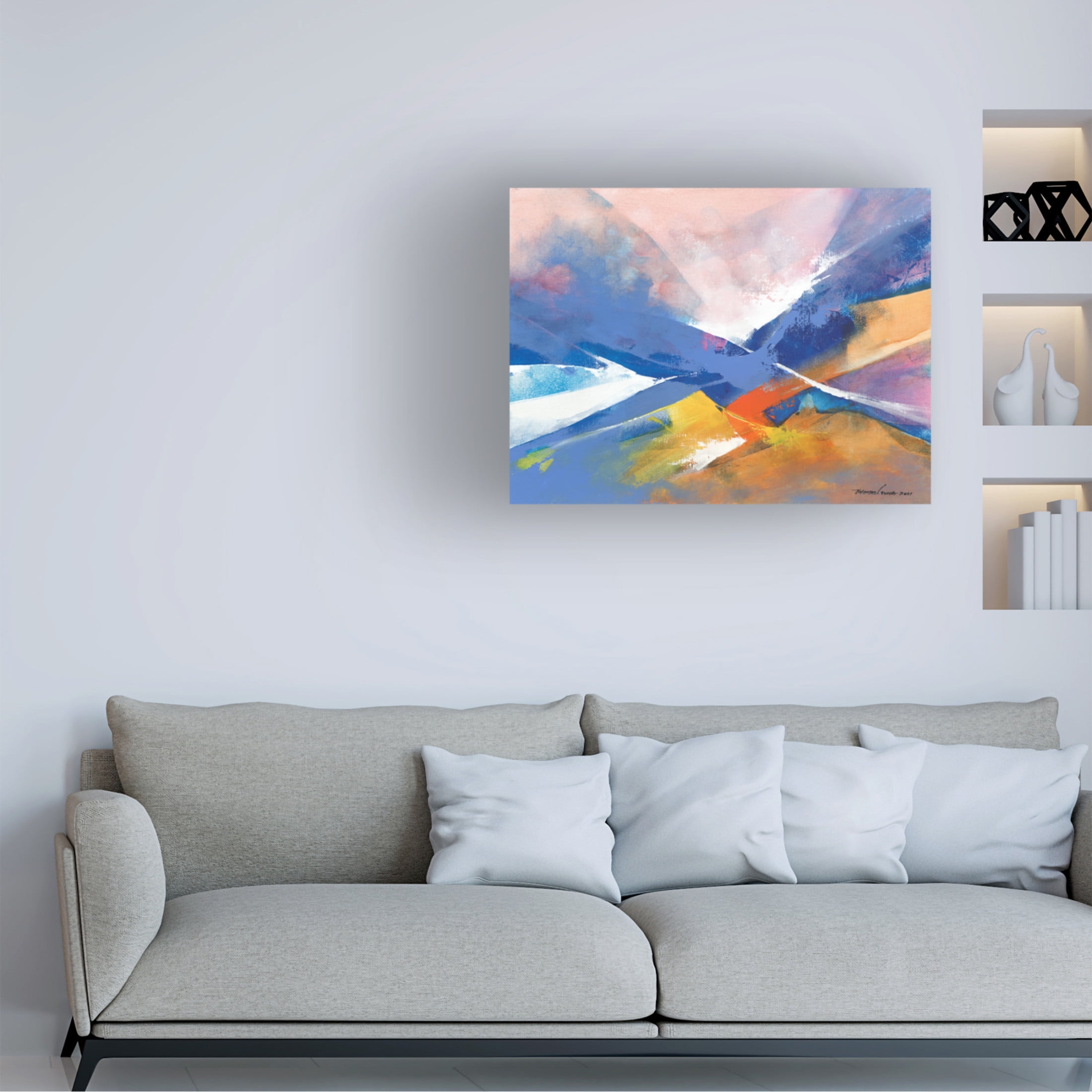 Canvas Wall Art - Thomas Leung 'Temptation' Wall Art for Living Room, Bedroom, or Office Décor by Trademark Fine Art - 19 x 14 Inches