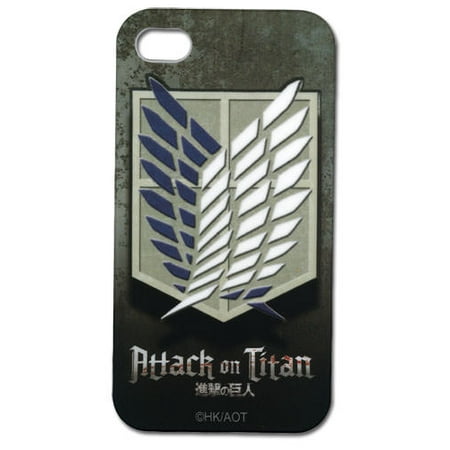 Attack On Titan Corp Logo Grey iphone case