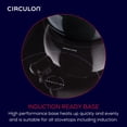 thumbnail image 3 of Teakettle Circulon Esmalte Steel Whistling 2 L, color negro, 3 of 9