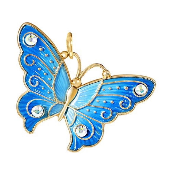 Hallmark Keepsake Christmas Ornament 2020, Mini Bitty Butterfly, Metal, 0.96"