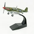 thumbnail image 4 of Aircraft Model 1:72 Scale US P51 Mustang Fighter Model Gift for Military Aviation Enthusiasts, 4 of 9