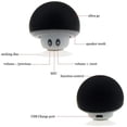 thumbnail image 5 of Mini Bocina Hongo Bluetooth Impermeable Recargable Color Negro ADA Impermeable, 5 of 5