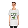 thumbnail image 5 of Jalapeños Are Life T-shirt Unisex, Funny Pepper Lover Short Sleeve Nostalgic Tee, Gray, 3XL, 5 of 9