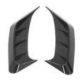 thumbnail image 4 of Headlight Side Eyebrows Frames, Anti Scratch 2pcs Rustproof Rear Headlight Side Eyebrows Universal Gloss Black  For Car Exterior Decoration, 4 of 8
