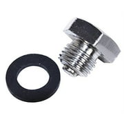 Empi Chrome Magnetic Drain Plug for VW Type 1 - 0088560