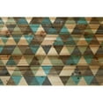 thumbnail image 2 of Marmont Hill - "Tans and Blues" Painting Art Print on Natural Pine Wood, 2 of 7