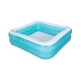 thumbnail image 4 of Pool Central 4.75ft. Inflatable Blue and White 2-Ring Swimming Pool, 4 of 9