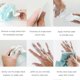 thumbnail image 2 of Disposable Rinse Free Bathing Wipes - 25 Pack - All-in-1 Single Use Shower Wipes, Simply Dampen, Lather, and Dry Without Shampoo or Rinsing, 2 of 5