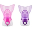 thumbnail image 2 of Vaporizador facial, pulverizador de vapor para rostro, sauna facial e inhalador, inhalador de vapor profesional, enchufe de la UE, morado, 2 of 5