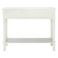 thumbnail image 7 of SAFAVIEH Landers Solid 2 Drawer 1 Shelf Console, Distressed White, 7 of 7