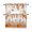 Orange, variant on Fall Orange Pumpkins Swag Curtains for Kitchen Thanksgiving Autumn Leaf Wood Grain Valances for Windows Rod Pocket Small Window Treatment Short Topper for Cafe Bedroom Bathroom Living Room 56x36 Inch