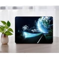 thumbnail image 4 of Hard Shell Cover Only for MacBook Pro 16 inchs with Touch ID Type C Cable Tie Model: A2780 M2 & A2485 M1 (Galaxy 140), 4 of 5