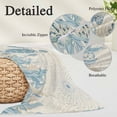 thumbnail image 3 of Blue Turtle Coastal Throw Pillow Covers, Coral Summer Beach Nautical Ocean Beige Soft Breathable Pillow Cases with Invisible Zipper, Small Pillowcases for Couch Bed Sofa Chair 16x24 Inches, 3 of 9