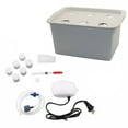 thumbnail image 2 of Anvazise Indoor 6 Holes Hydroponic System Soilless Cultivation Plant Nursery Box Grow Kit Grey with Air Pump, 2 of 13