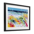 thumbnail image 2 of Stupell Industries Contemporary Sea Oats & Ocean Breeze Abstract Black Framed Print Under Glass, 23 x 17, by Chromatic Storm Studio, 2 of 8