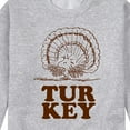 thumbnail image 3 of Peanuts - Woodstock Turkey - Men's Crew Neck Fleece Pullover, 3 of 6