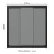 thumbnail image 3 of Ropero Closet Madesa 3 Puertas NG, 3 of 5