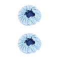 thumbnail image 1 of VONKY Baby Satin Bonnet Soft And Comfortable Sleep Solution Made With Satin Polyester Children Satin Hair Bonnet Windproof light blue 2Set, 1 of 6