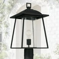 thumbnail image 4 of Capital Lighting 943615 Durham 19" Tall Outdoor Single Head Post Light - Bronze, 4 of 9