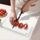thumbnail image 4 of Cutting Boards For Kitchen Acrylic Cutting Boards with Counter Lip, 4 of 5