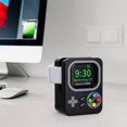 thumbnail image 3 of Ndcxsfigh Soporte Cargador Consola Juegos 3D Silicona para Watch Series 8 7 (negro), 3 of 9