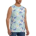 thumbnail image 2 of Disketp Colorful Butterfly Sleeveless Tshirts For Men, Muscle Shirts For Men Dry Fit Tank Top-Large, 2 of 8