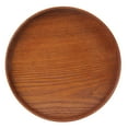 thumbnail image 2 of Wooden Plate,Wooden Round Tea Cup Tea Tray Tray Ultimate Reliability, 2 of 9