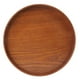 thumbnail image 2 of Bandeja redonda de madera para tazas de té, soporte para platos de café, bandeja para servir para casa de té, 2 of 8
