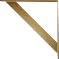 thumbnail image 4 of Ekena Millwork 2"W x 24"D x 24"H Traditional Steel Bracket, Hammered Gold, 4 of 13