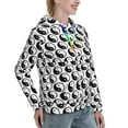 thumbnail image 6 of Salouo Yin Yang Pattern Hoodie Sweatshirts for Women, Autumn Pullover Hoodie Workout Sweat Women's Long Sleeve Preppy Sweatshirts-X-Large, 6 of 7