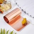 thumbnail image 6 of 35 Gauge Copper Roll High Purity Pure Copper Weather Proof Brass Sheet Copper Foil Light Salmon Color Copper Sheets Mixed Color 39x4 Inch DIY, 6 of 7