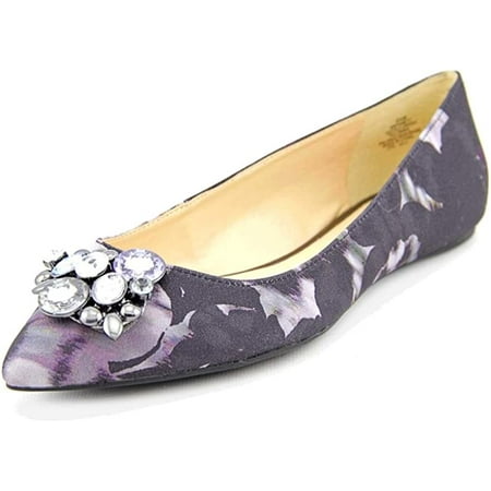 

Nine West Women s Anett Black Fabric Flat 7 M New
