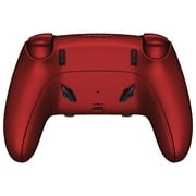 ModdedZone Edge Video Game Controller for PS5, Red
