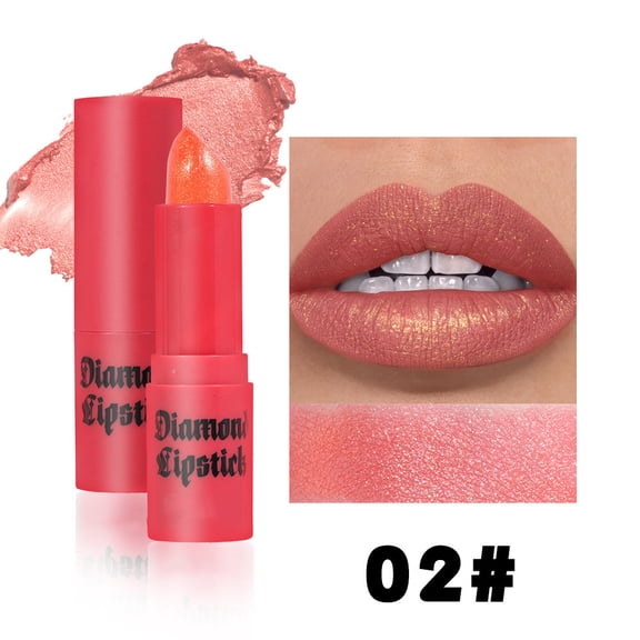 QunYou Flash Lipstick Is Easy To Apply and Not Easy To Stick To The Cup. Metallics Lipstick 4g