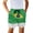 Brazilian Flag Print, variant on Eagle American Flag Breathable Kids Beach Swim Trunks for Daily Wear Handy Pockets, Quick Dry Cool Board Shorts Elastic Waist Boys Swim Trunks