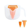 thumbnail image 1 of Easter Large Capacity Egg Beater Baking With Graduated Mixing Bowl Soup And Oil Separator Kitchen Rice Bowl Hand Mixer Stick Shakes Cups Attachment for Hand Mixer Kids Baking Utensils Easy Clean, 1 of 5