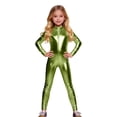 thumbnail image 2 of HXWCHs Court Style Jumpsuit for Event Performance Elegant Full Bodysuit Design Ideal Carnival Party 4-5 Years Light Green, 2 of 5